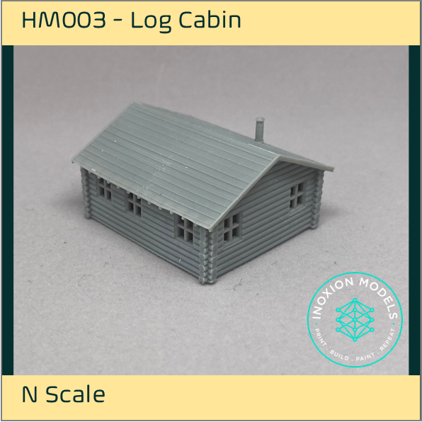 HM003 – Log Cabin N Scale