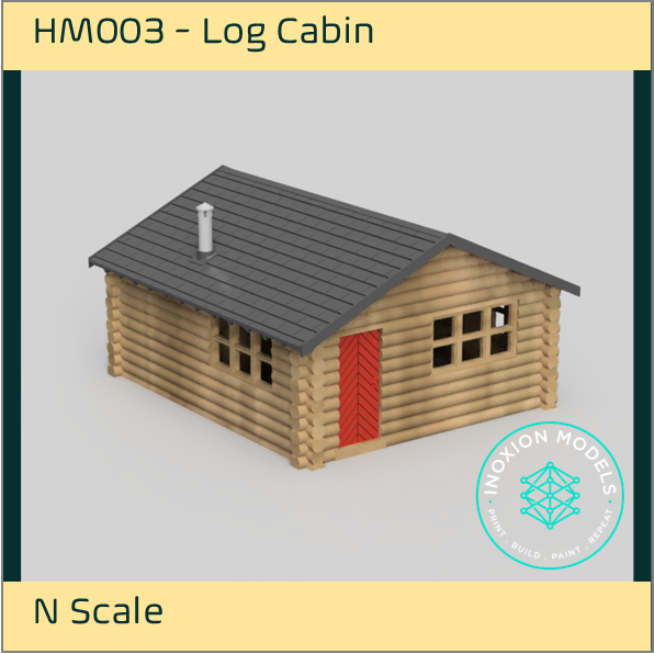 HM003 – Log Cabin N Scale