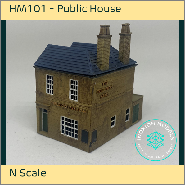 HM101 – Pub/Hotel N Scale