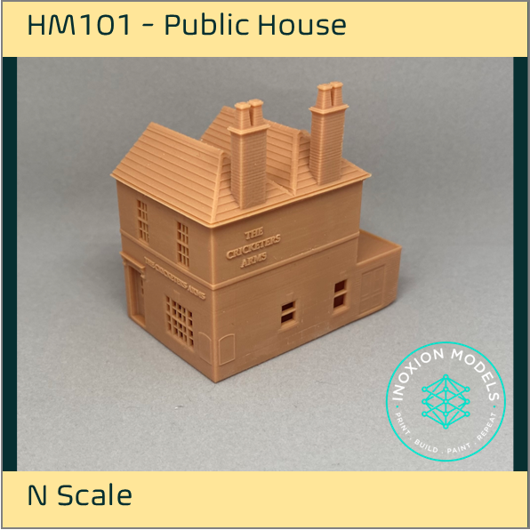 HM101 – Pub/Hotel N Scale