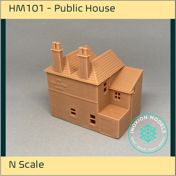 HM101 – Pub/Hotel N Scale