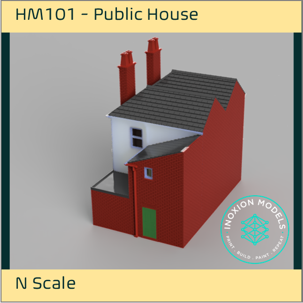 HM101 – Pub/Hotel N Scale