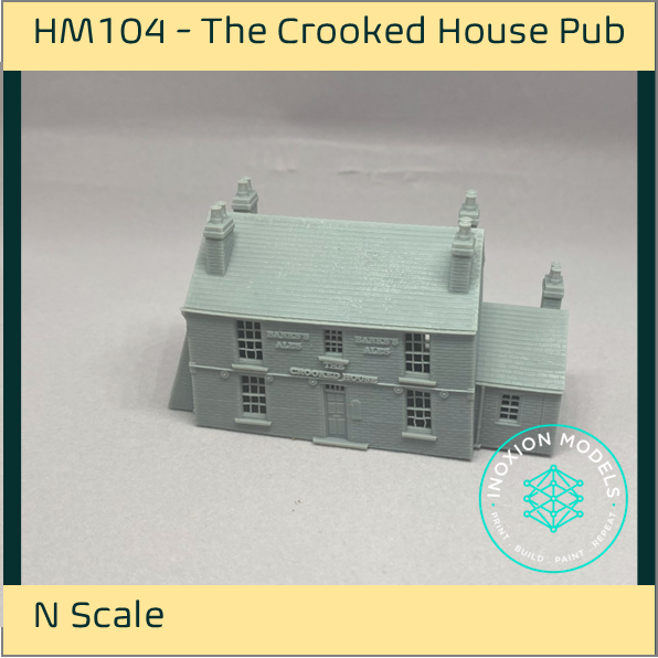 HM104 – The Crooked House Pub N Scale