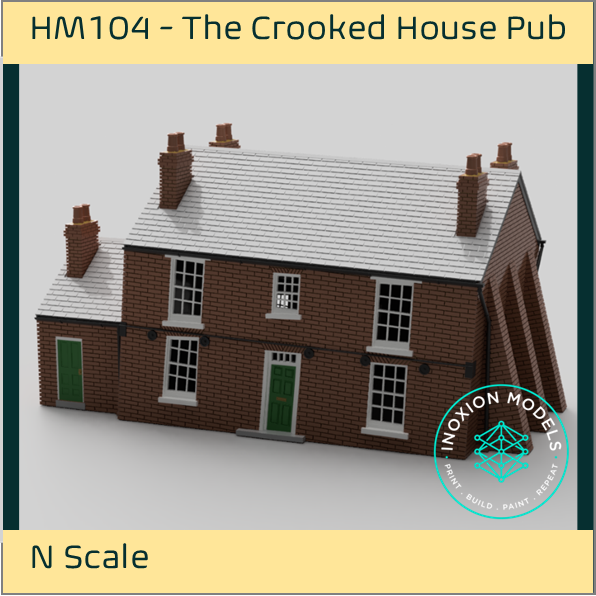 HM104 – The Crooked House Pub N Scale