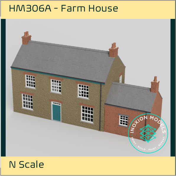 HM306A – Farm House N Scale