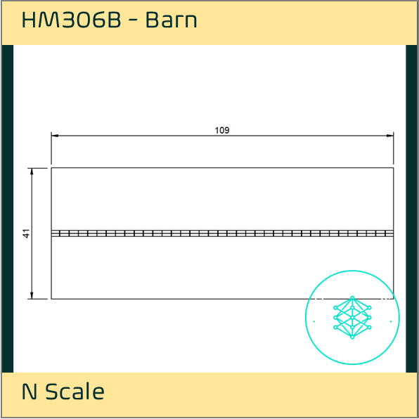 HM306B – Barn N Scale