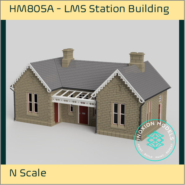 HM805A – LMS Station Building N Scale