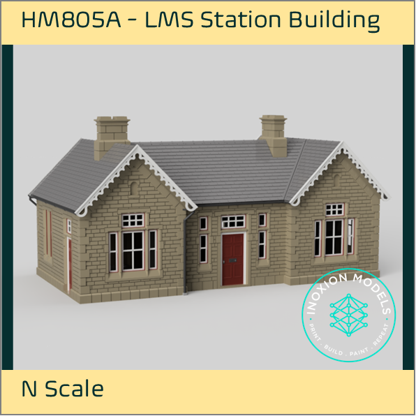 HM805A – LMS Station Building N Scale