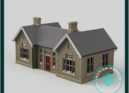 HM805A – LMS Station Building N Scale