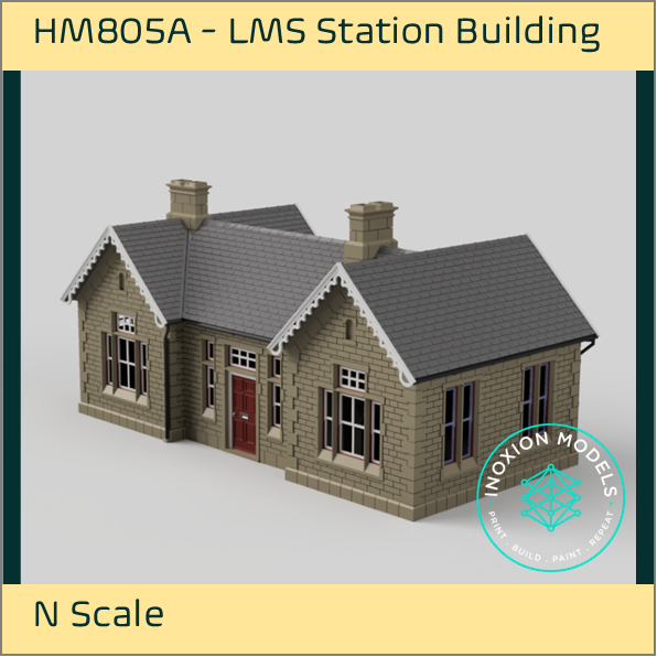 HM805A – LMS Station Building N Scale