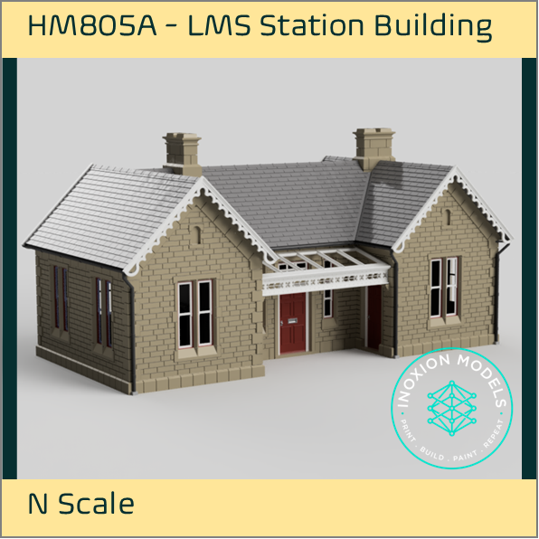 HM805A – LMS Station Building N Scale