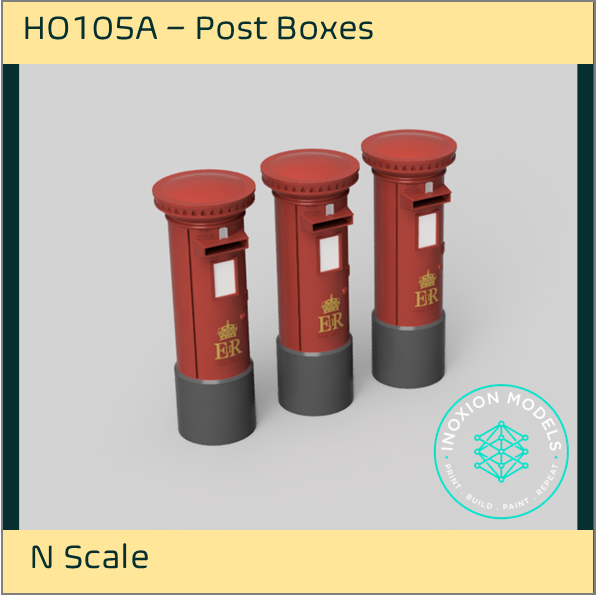 HO105A – Post Boxes N Scale