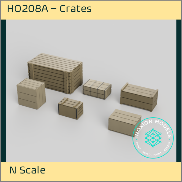 HO208A – Crates N Scale