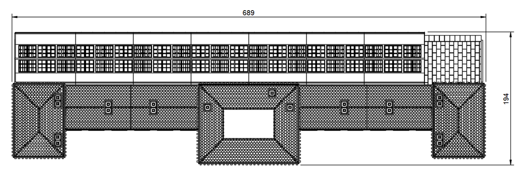 FM800B – Station Building Platform 1 HO Scale