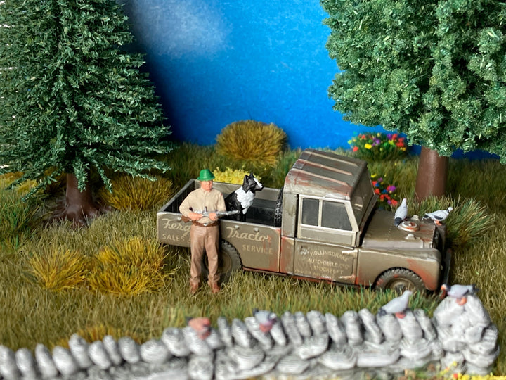 Farmer With Shotgun Figure