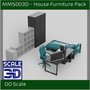 MM5003 - Household Furniture Pack D OO Scale Download