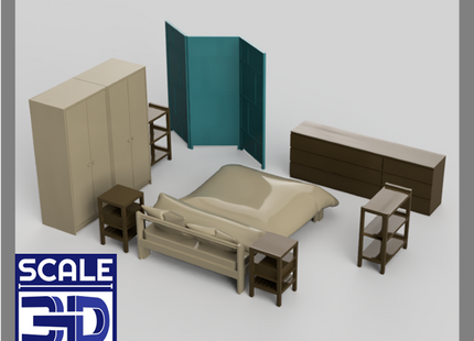 MM5003 - Household Furniture Pack E OO Scale Download