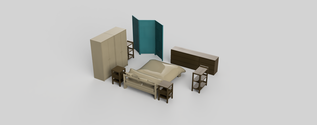 MM5003 - Household Furniture Pack E OO Scale Download