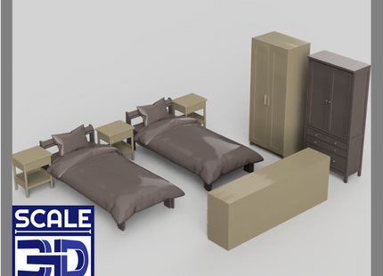 MM5003 - Household Furniture Pack F OO Scale Download