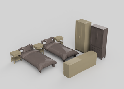 MM5003 - Household Furniture Pack F OO Scale Download