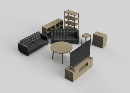 MM5003 - Household Furniture Pack B OO Scale Download