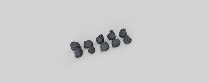 MM5009A - Garbage Bags OO Scale