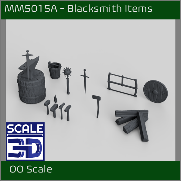 MM5015A - Blacksmith Equipment - OO Scale