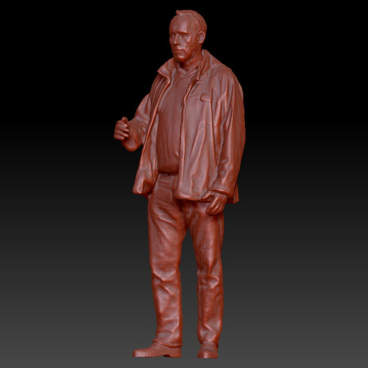 Older Male Standing Arm Out Dsp049 Figure