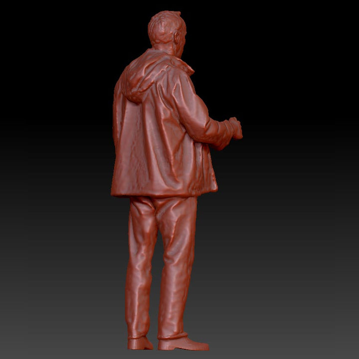 Older Male Standing Arm Out Dsp049 Figure