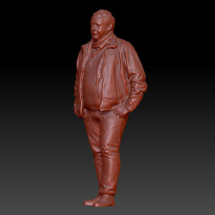 Male In Jacket Hand On Hip Dsp074 Figure