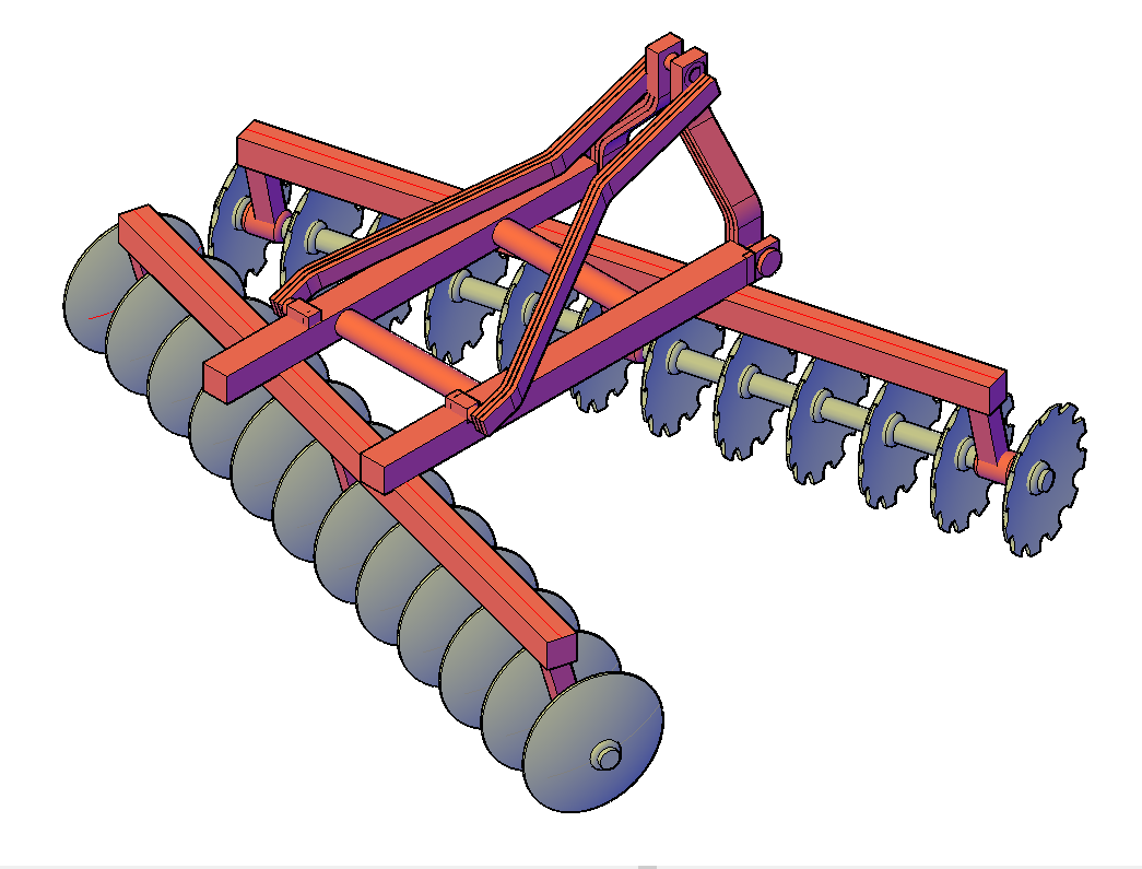 Disc Harrow - RF-0009-A-76