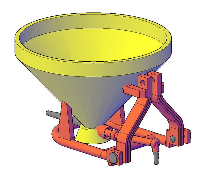 Fertilizer spreader - RF-0017-A-76