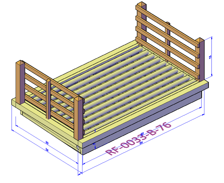 Cattle grid small or large - RF-0033-#-76