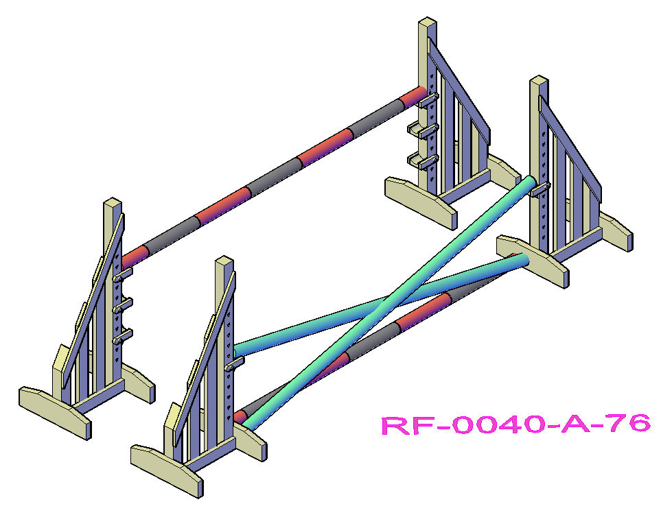 Horse Jump Gymkhana - RF-0040-#-76