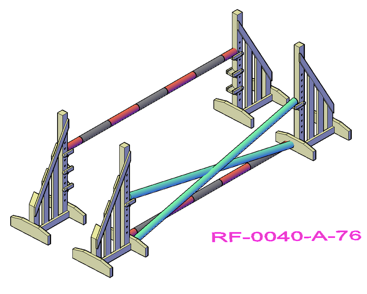 Horse Jump Gymkhana - RF-0040-#-76