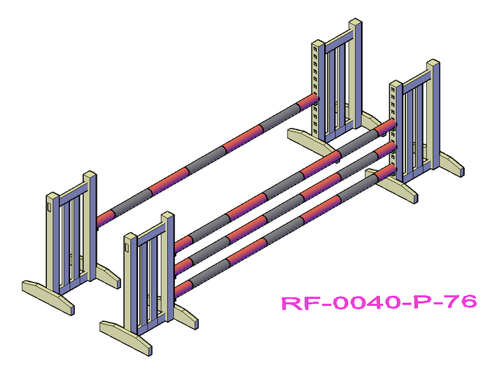 Horse Jump Gymkhana - RF-0040-#-76