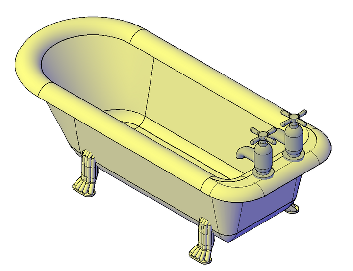 Cast Iron Bath Tub - RH-0030-T-76