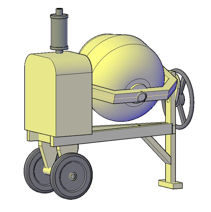 Cement Mixer - RI-0001-S-76