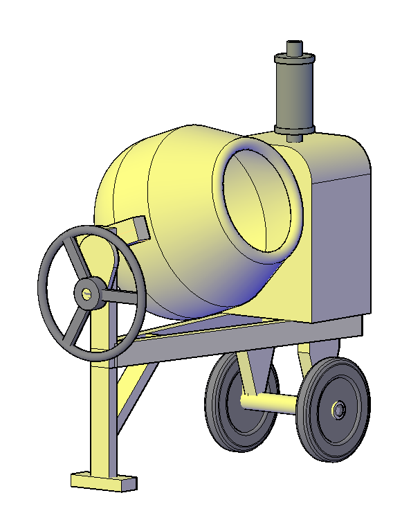 Cement Mixer - RI-0001-S-76