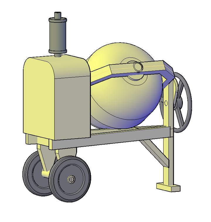 Cement Mixer - RI-0001-S-76