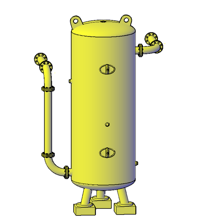 Air Reciever 2000 litre tank - RI-0004-A-76