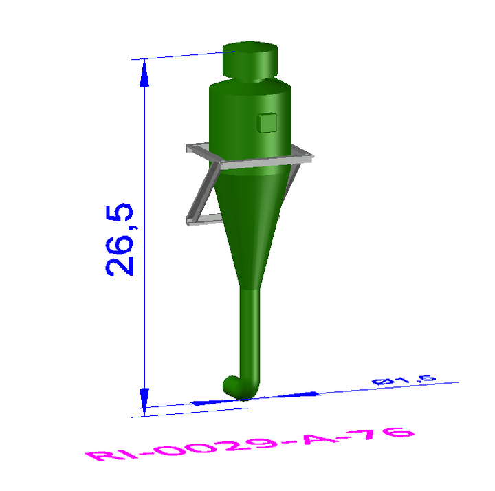 Cyclone Seperator - RI-0029-#-76