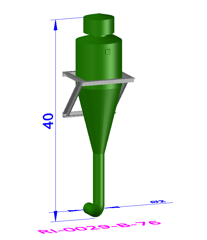 Cyclone Seperator - RI-0029-#-76