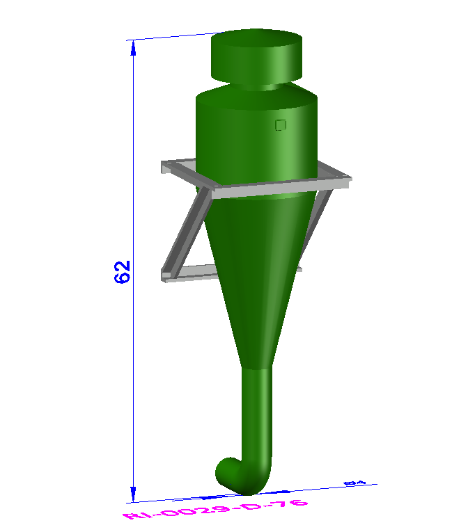 Cyclone Seperator - RI-0029-#-76