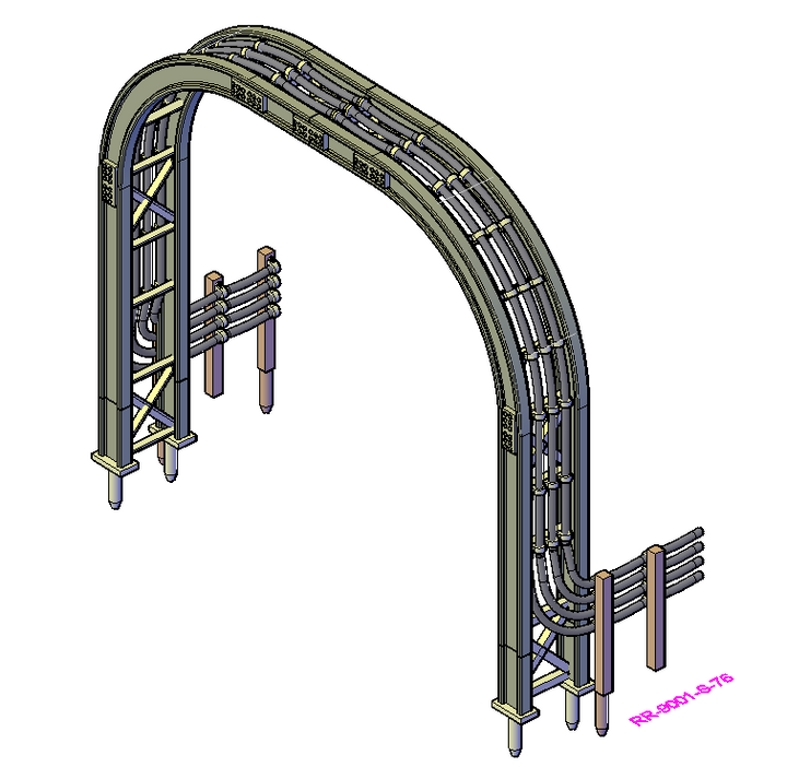 Single Track Cable bridge LU - RR-9001-#-76