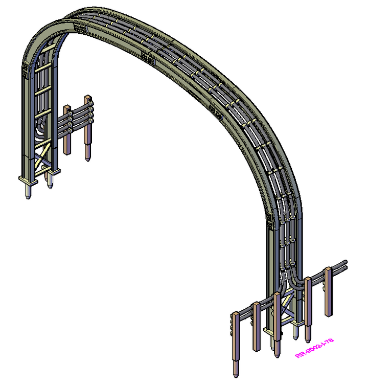 Double Track Cable bridge LU - RR-9002-#-76