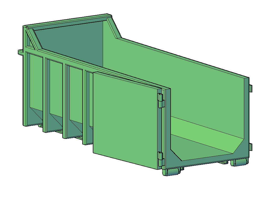 RoRo hook lift Skip - RV-0006-M-76