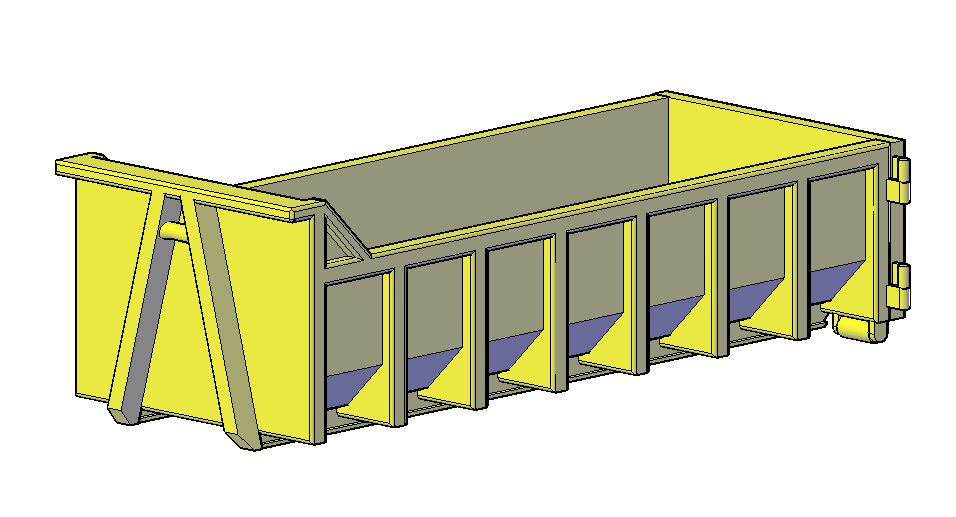 RoRo hook lift Skip - RV-0006-M-76