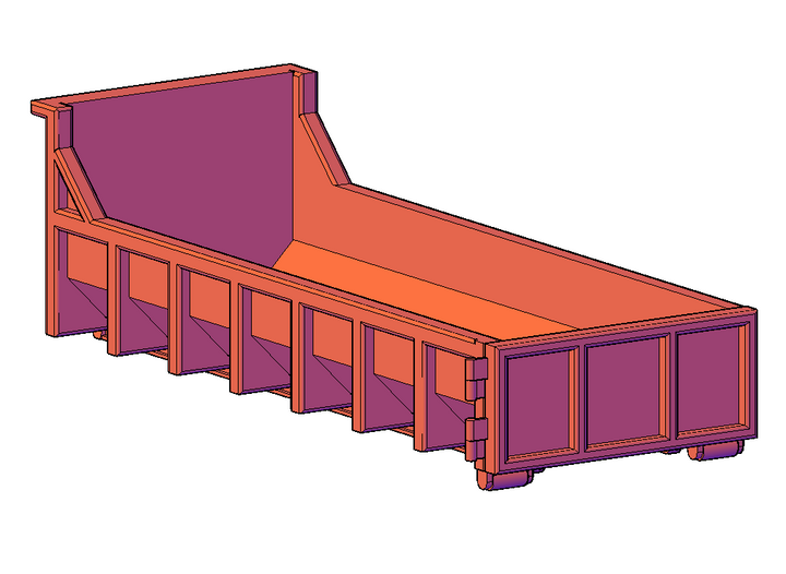 RoRo hook lift Skip - RV-0006-M-76