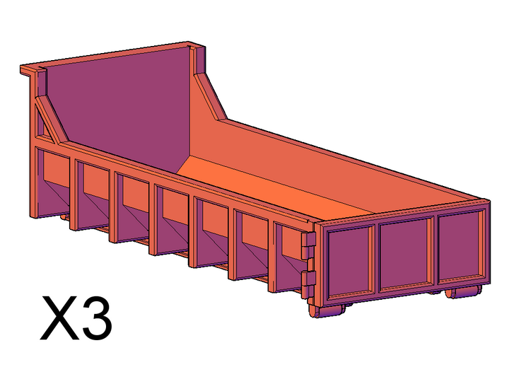 RoRo hook lift Skip - RV-0006-M-76